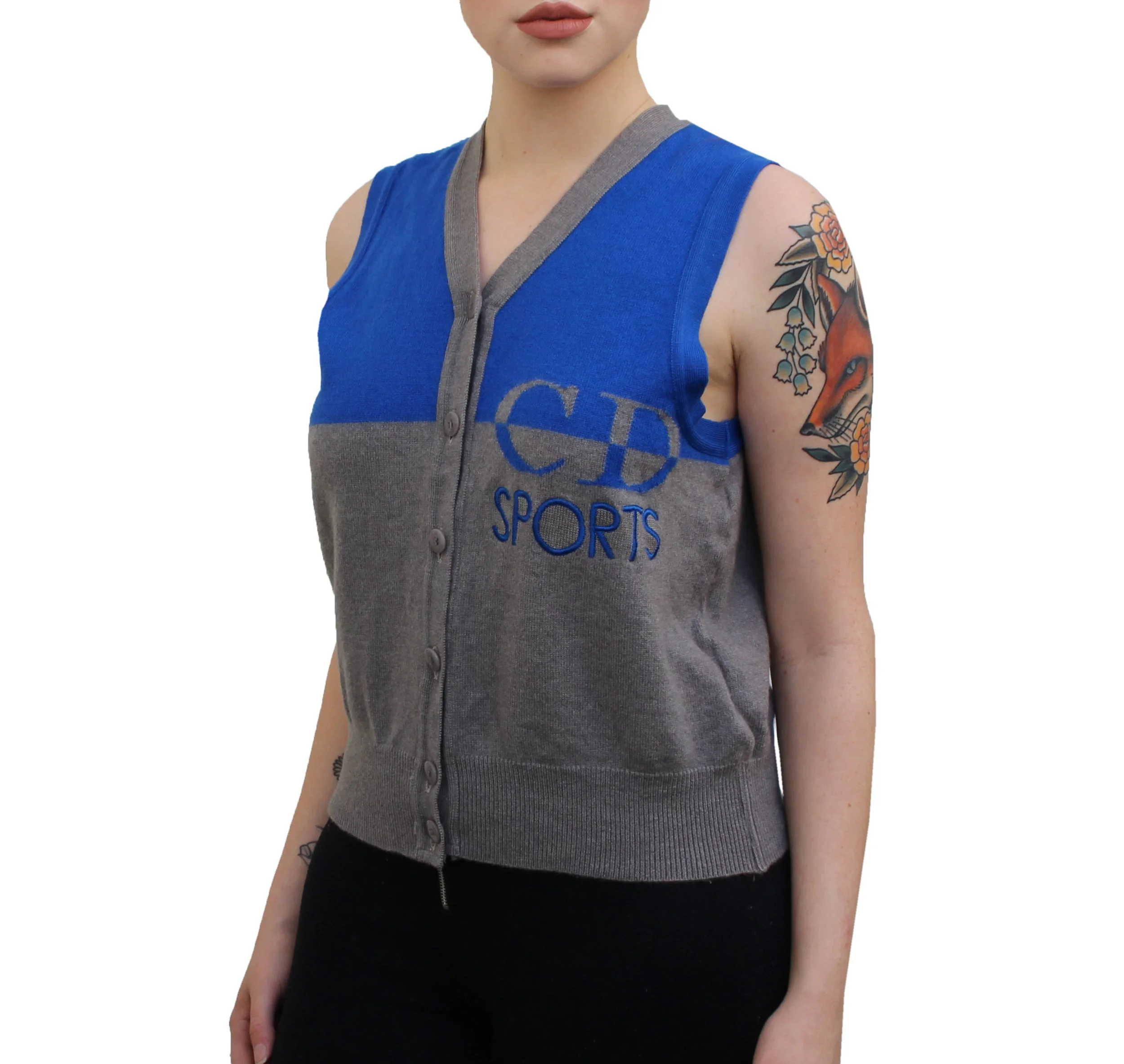 Christian Dior sports ニットベスト ヴィンテージ a9d9861c37c1e25ffcc22773ba758e